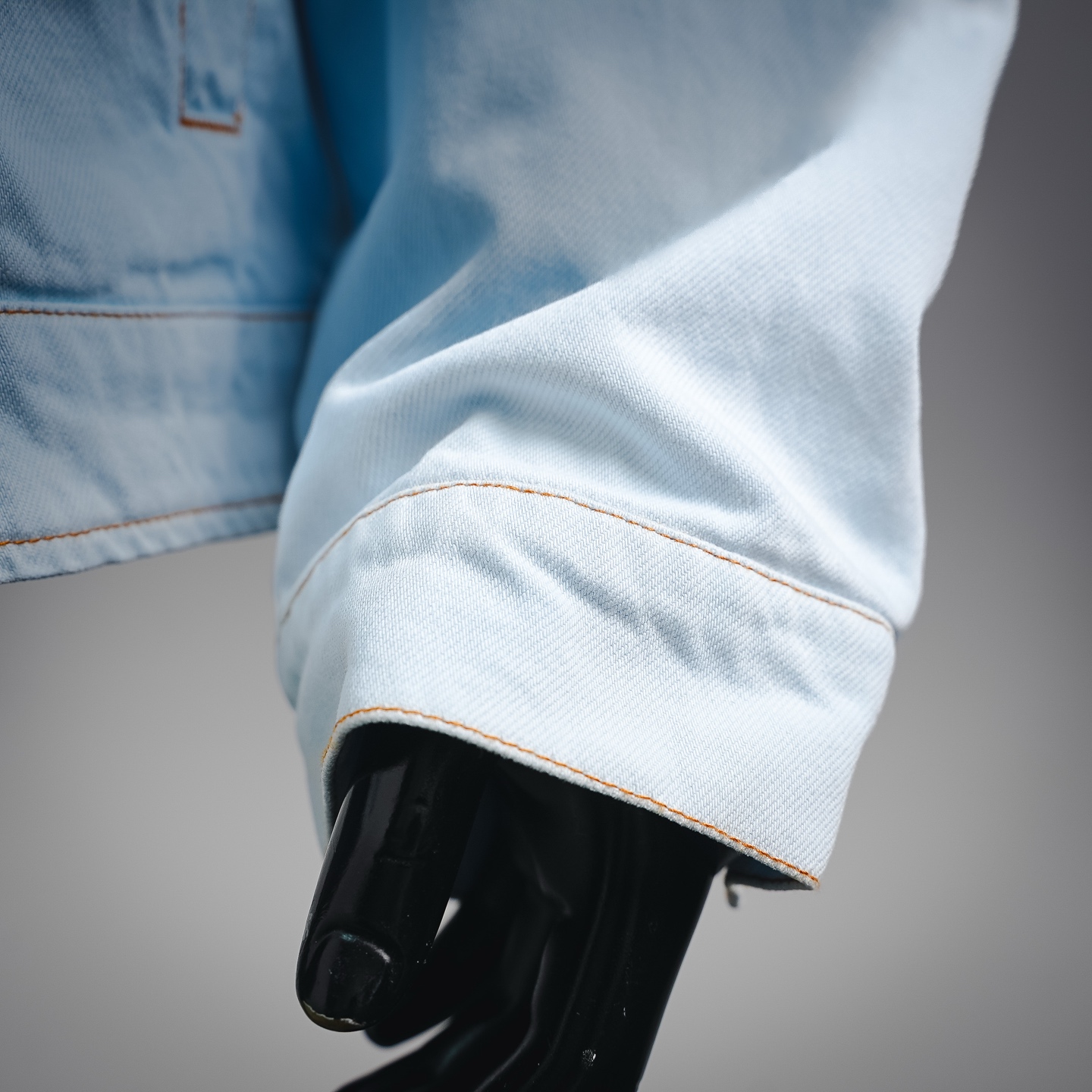 Louis embroidered denim jacket