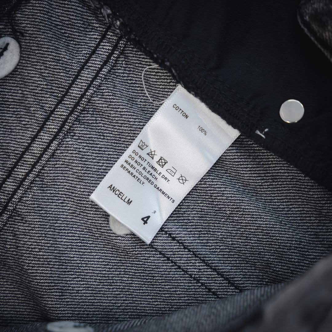 Ancell washed relaxed jeans