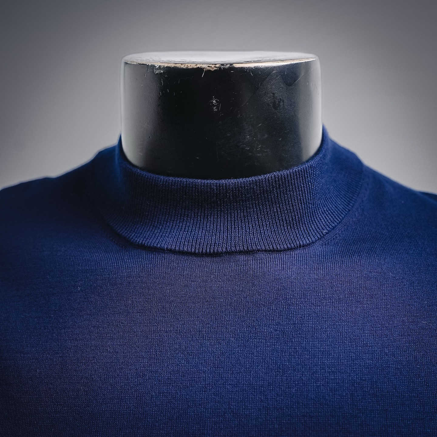 Brunello badge knit t-shirt