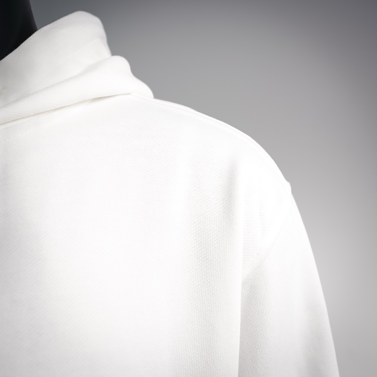 Stone hooded zip-up jacket