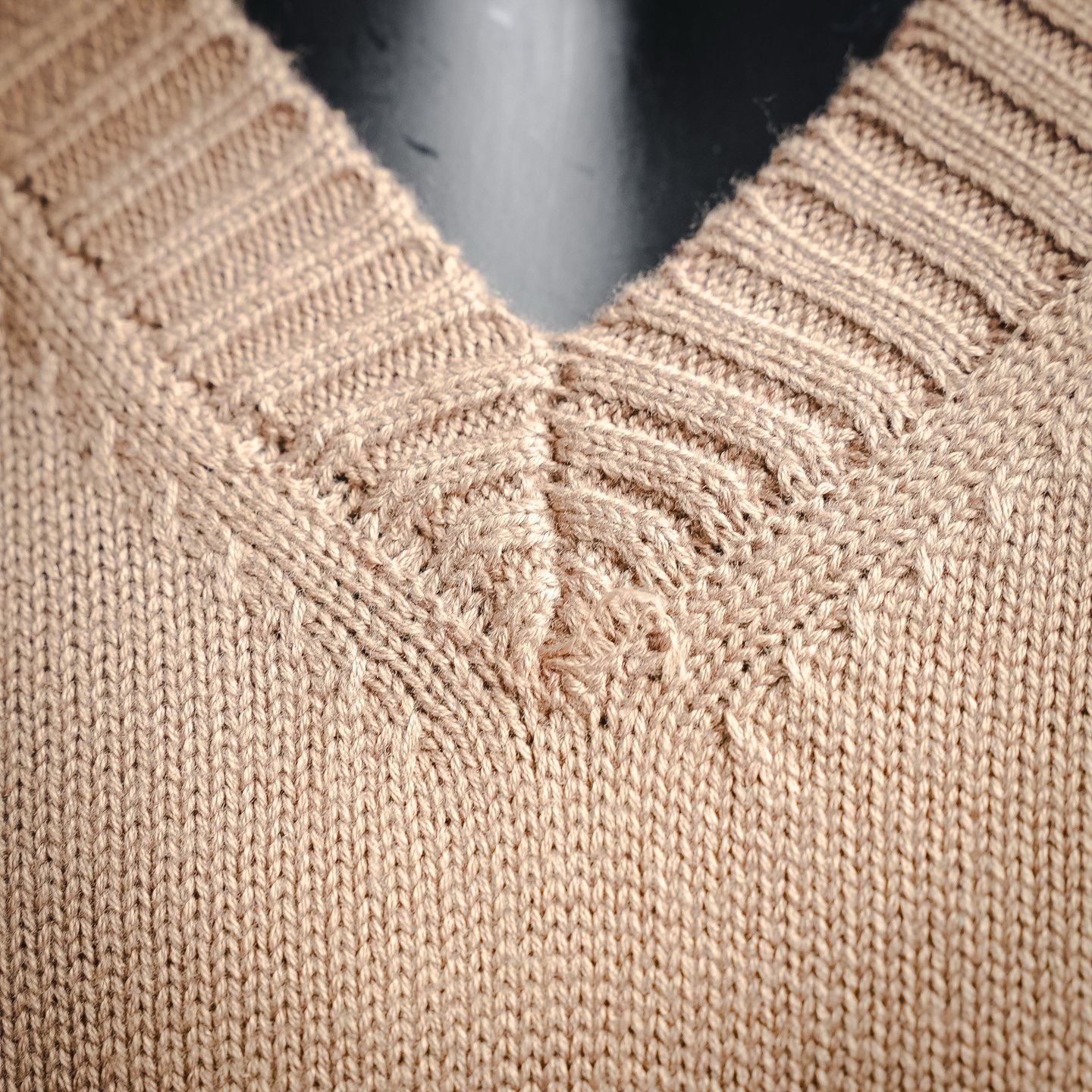 Ami cozy preppy vest