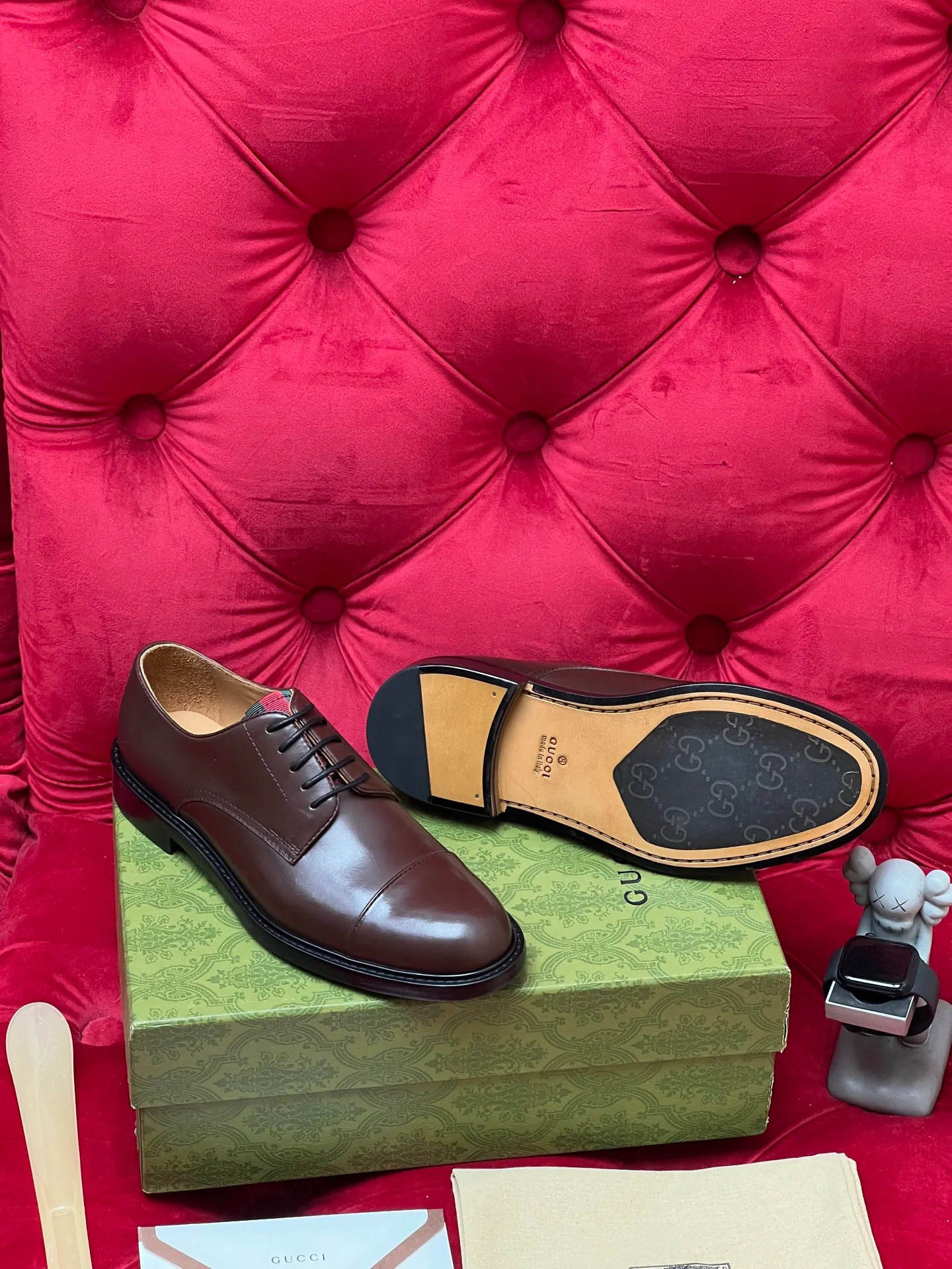 Guc leather shoes