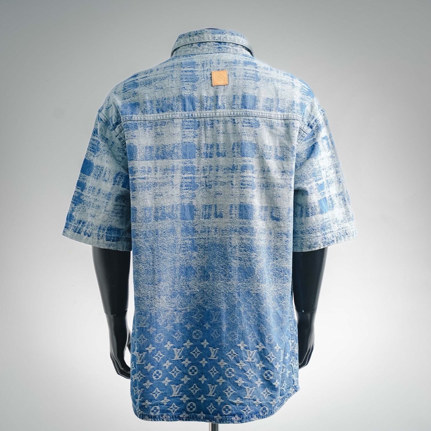 Loui 26ss jacquard denim shirt