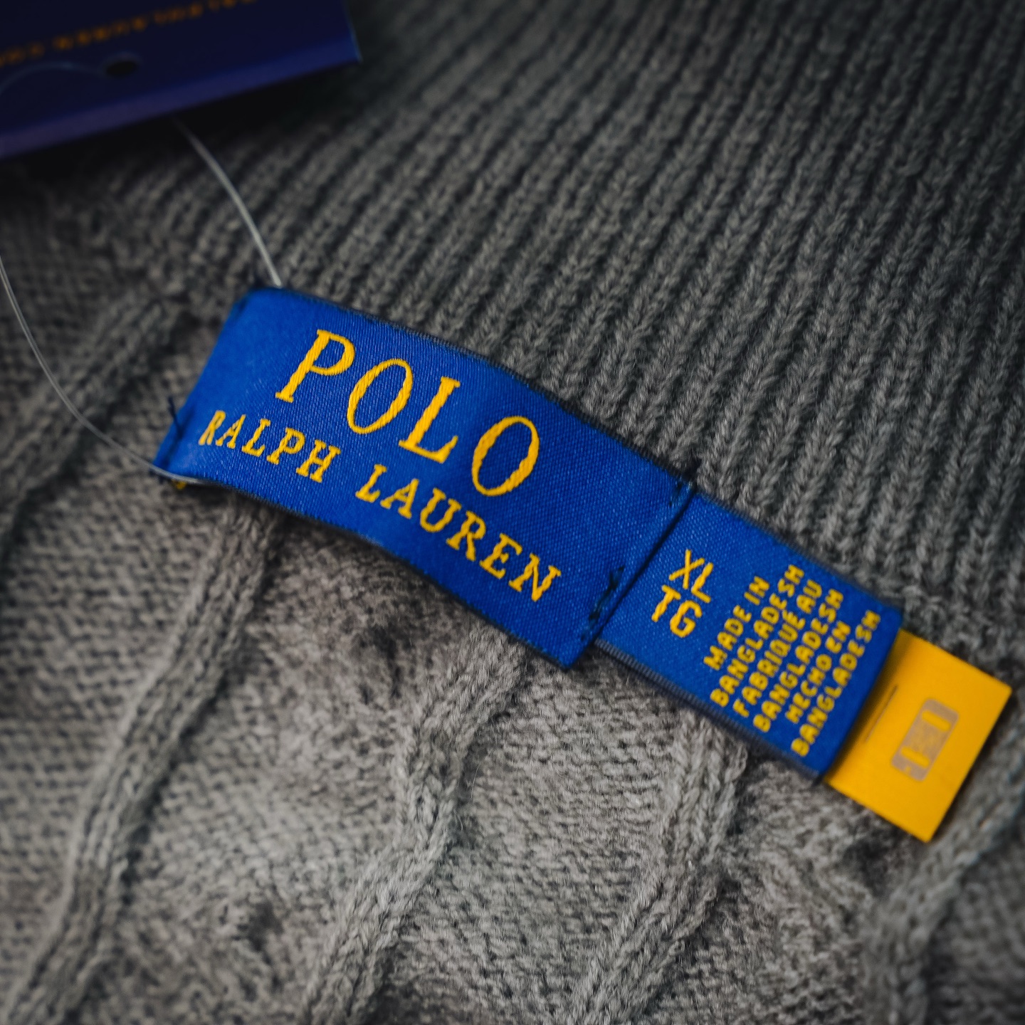 Ralph cable-knit half-zip sweater