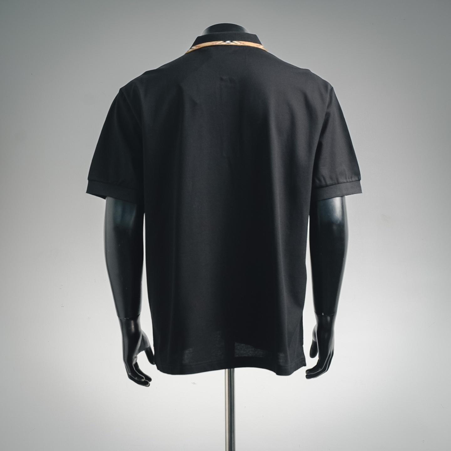 Bur plaid collared Polo