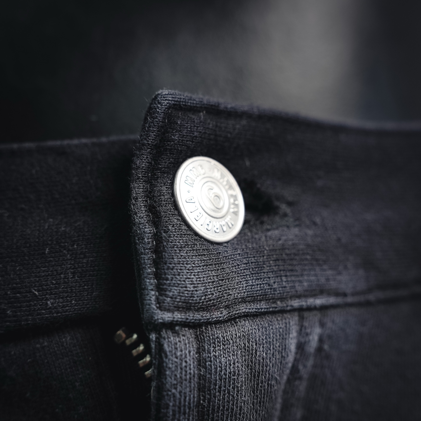Maison washed casual pants