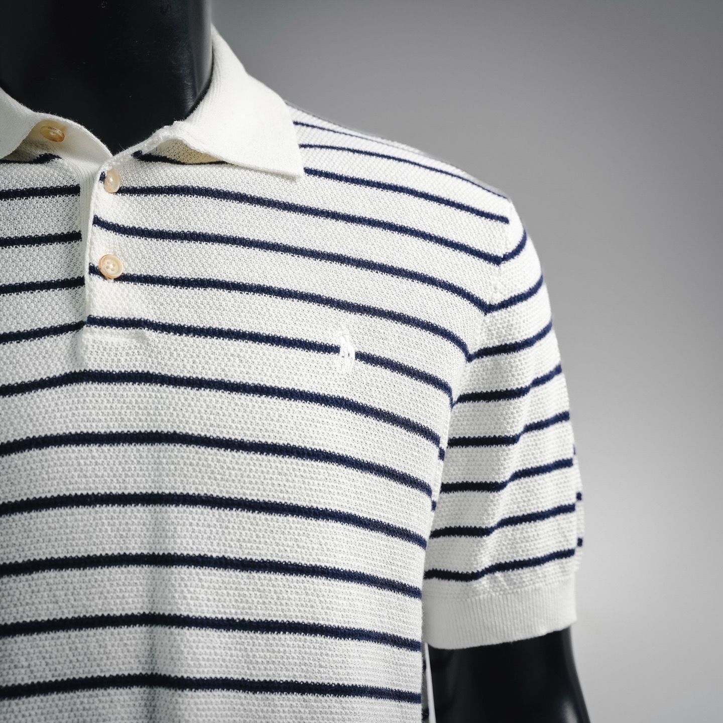 Ralph striped knit Polo