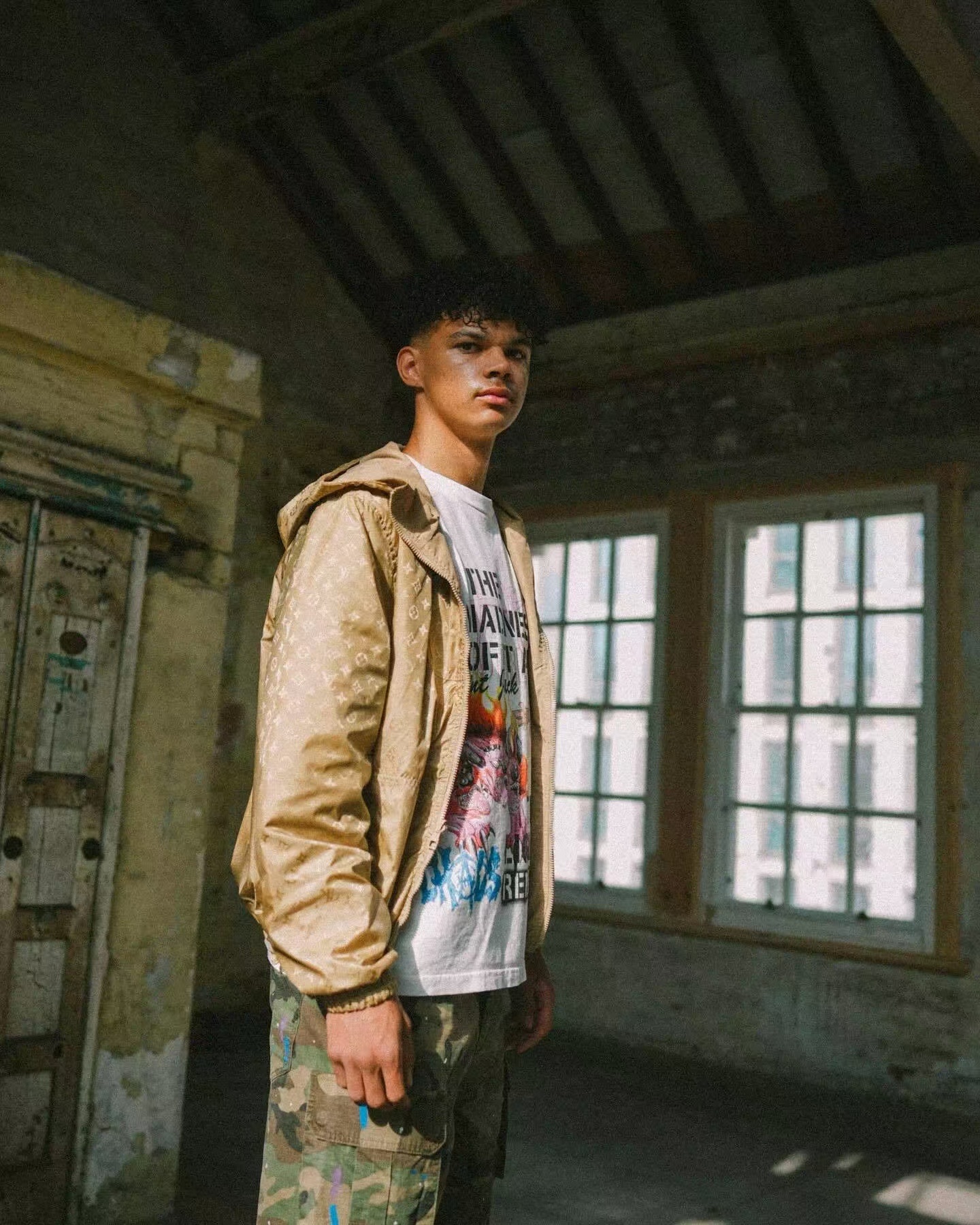Louis jacquard reversible jacket