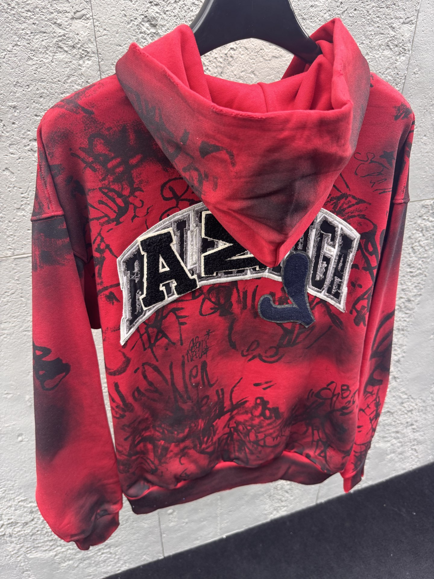 Balen graffiti-print jacket