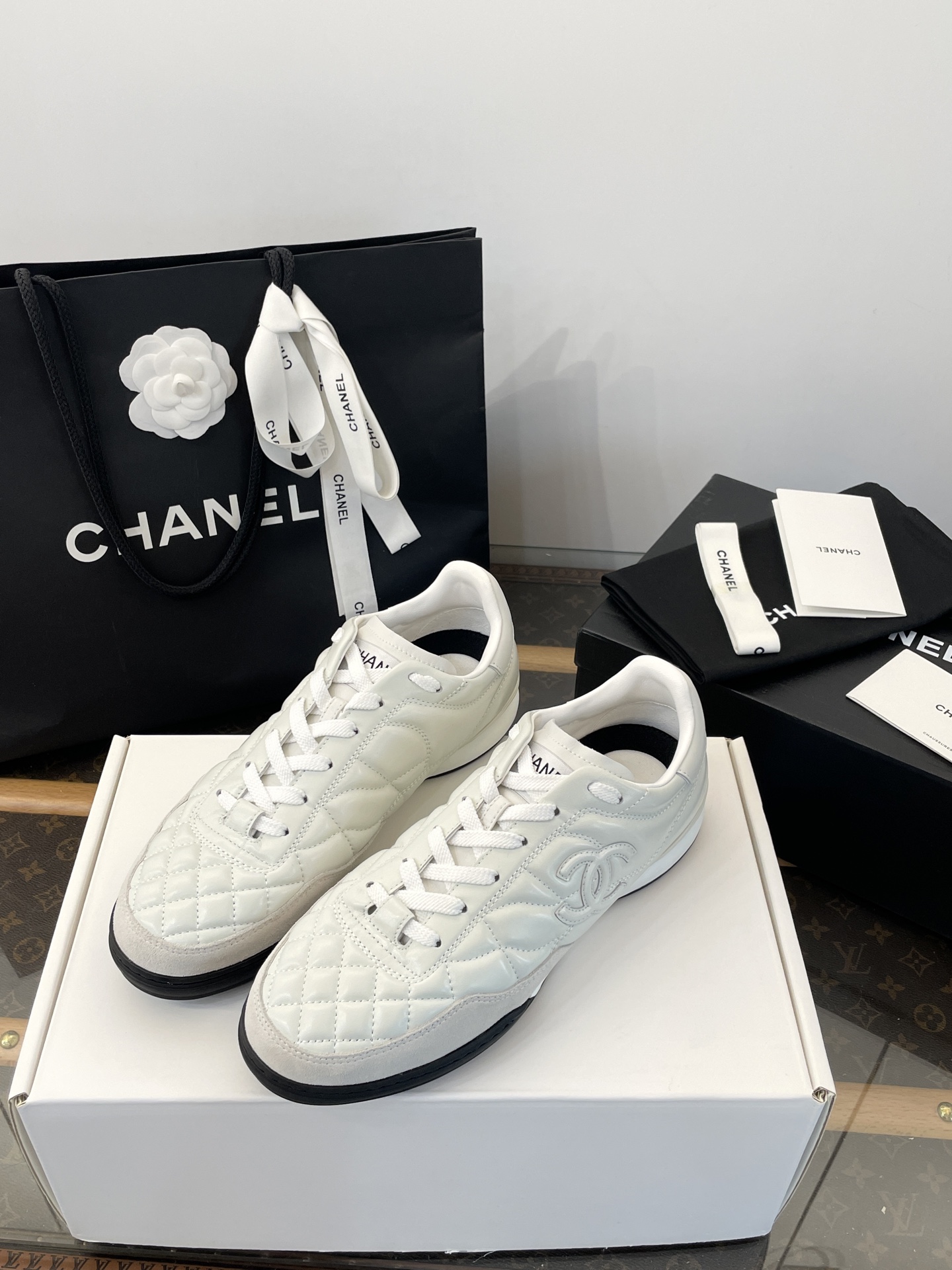 Chan quilted classic sneakers