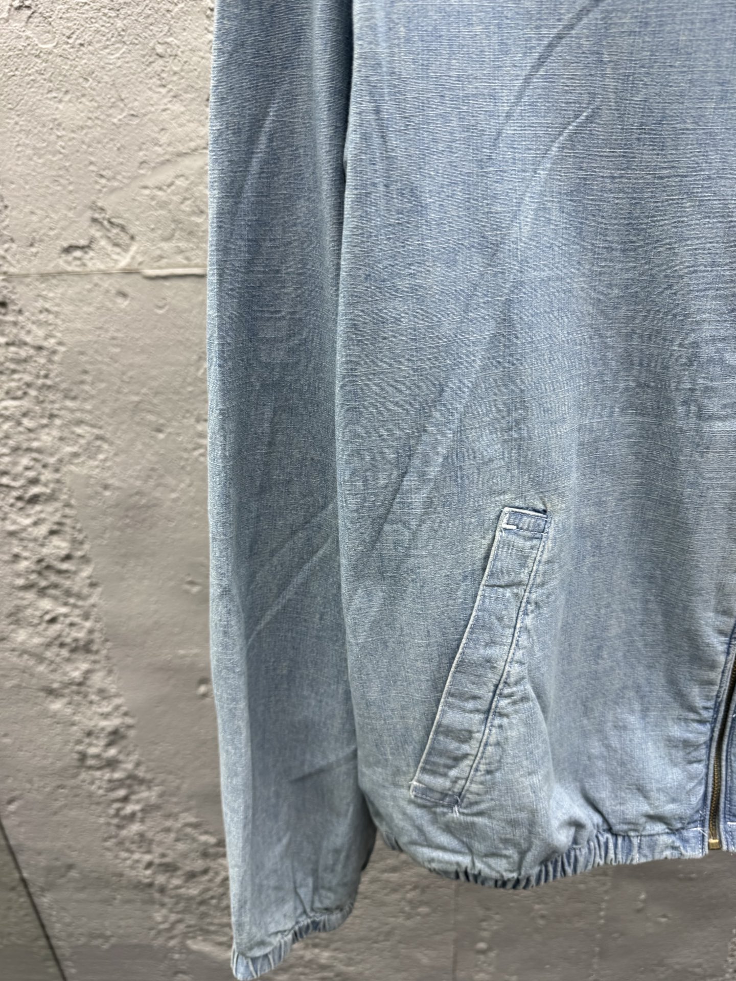 Ralph embroidered denim jacket