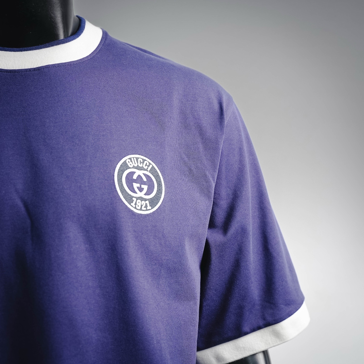 Guc casual embroidered t-shirt