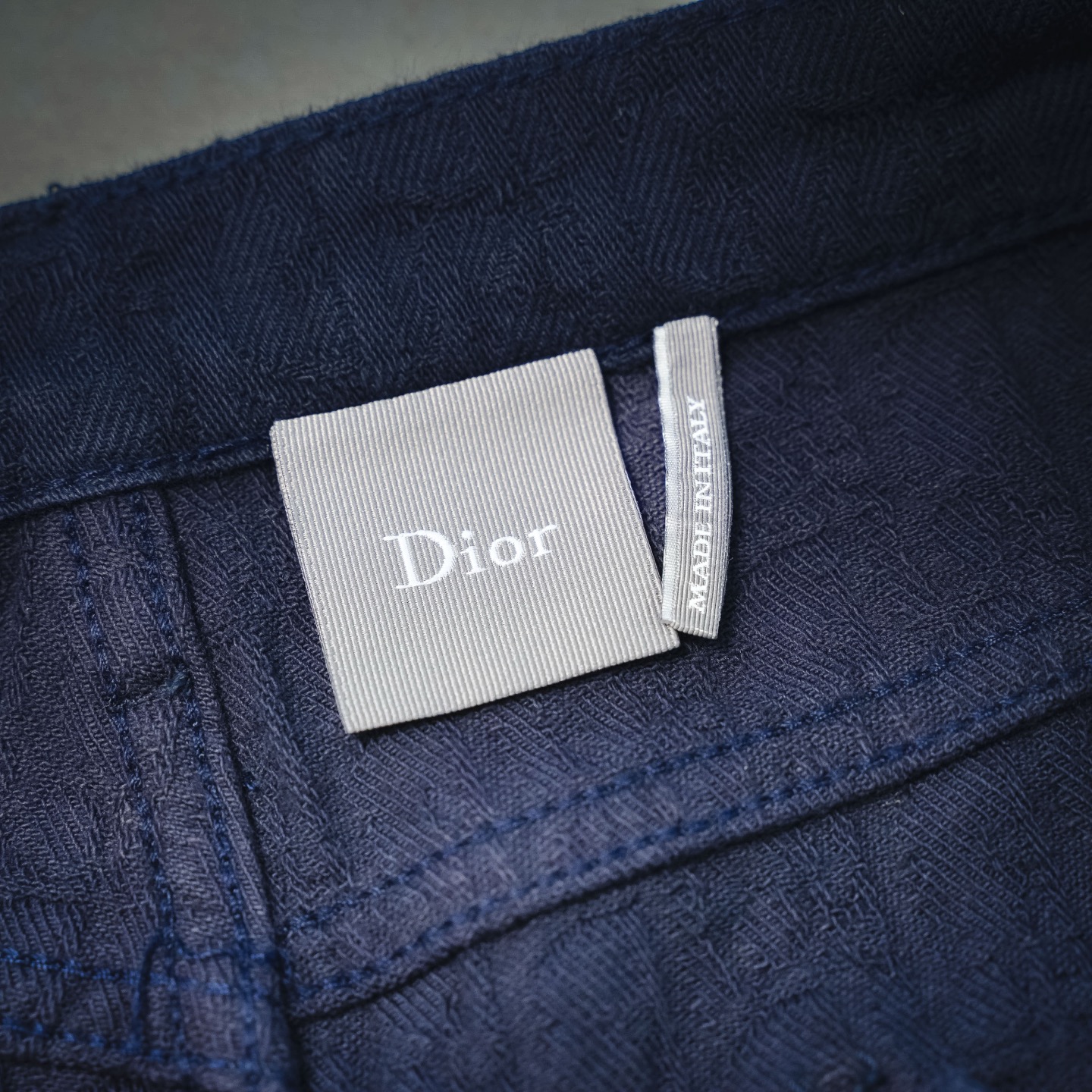 CD all-over jacquard jeans