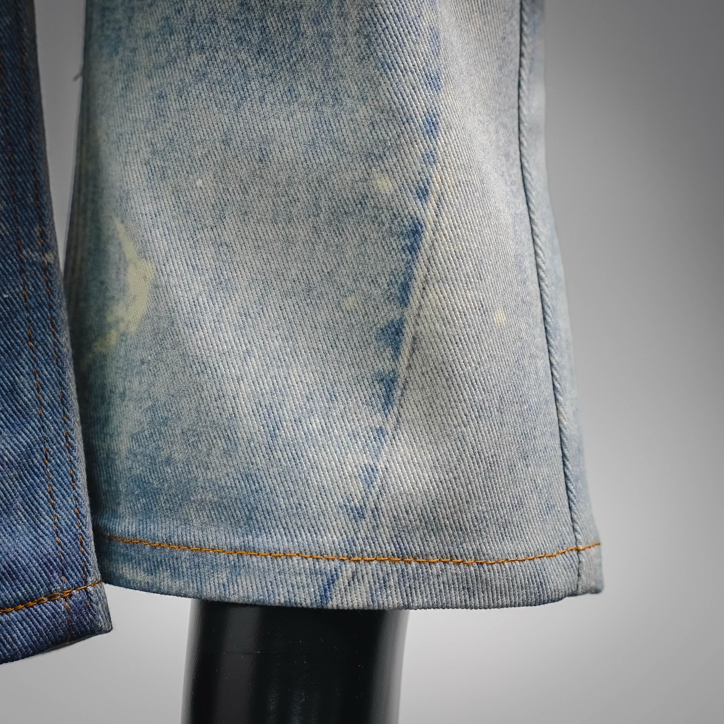 Balen bleached straight jeans