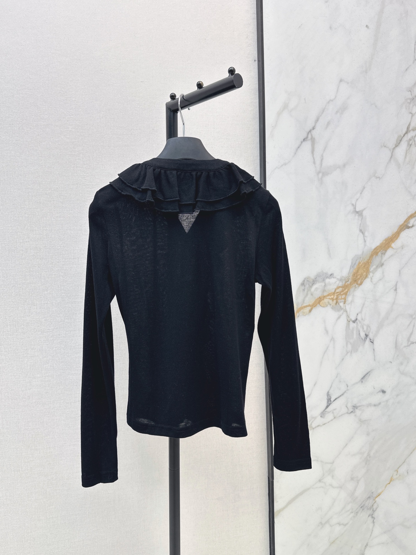 CD 26fw ruffle basic tee