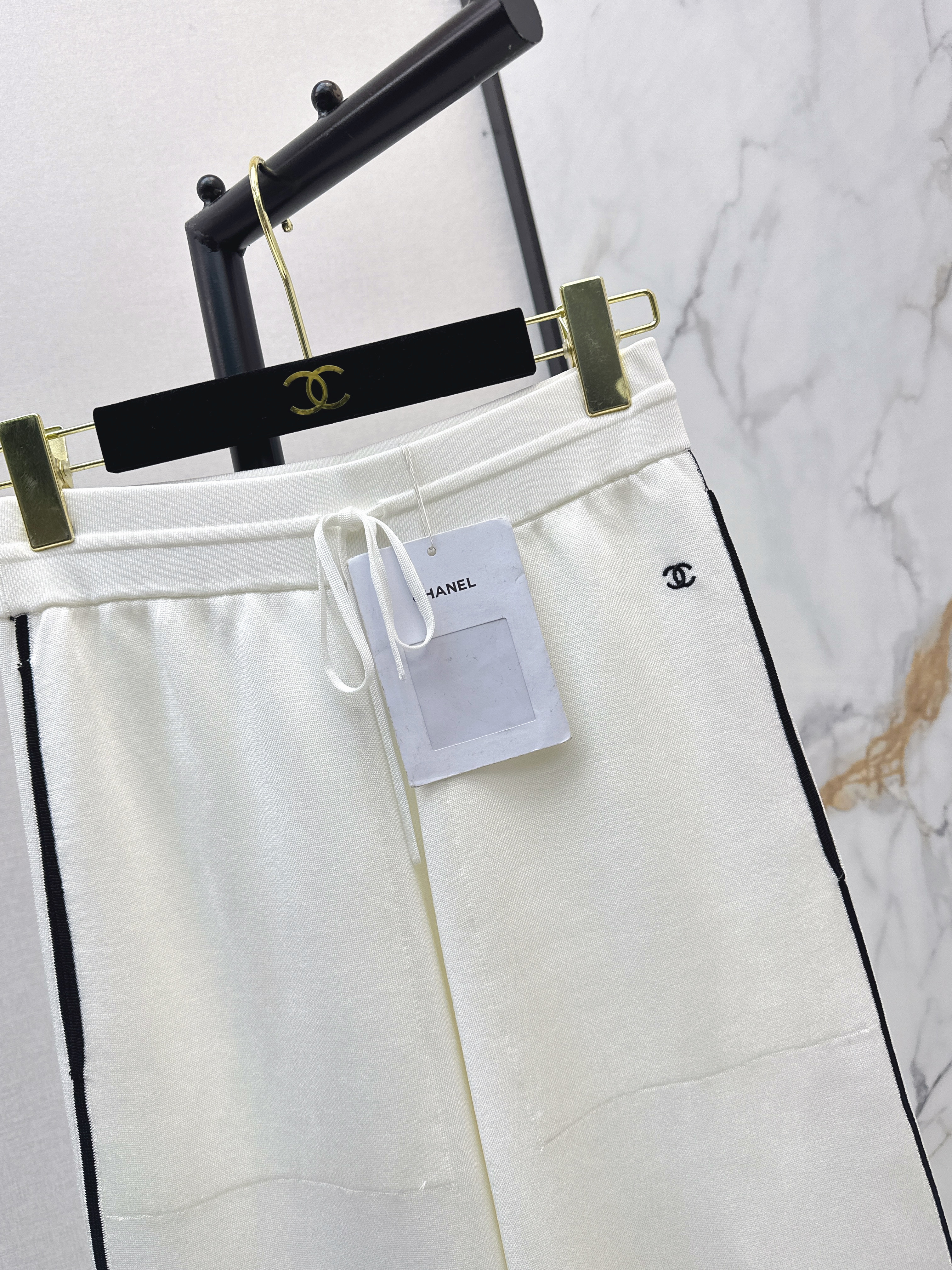Chan 26ss knit casual pants
