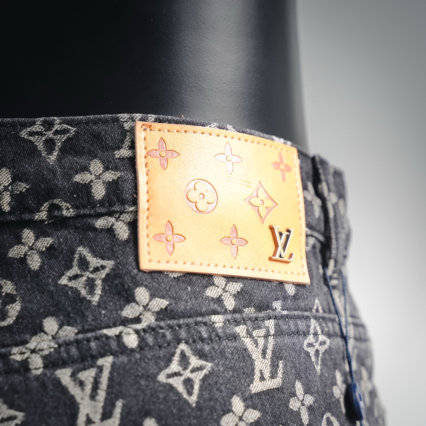 Loui print straight-leg jeans