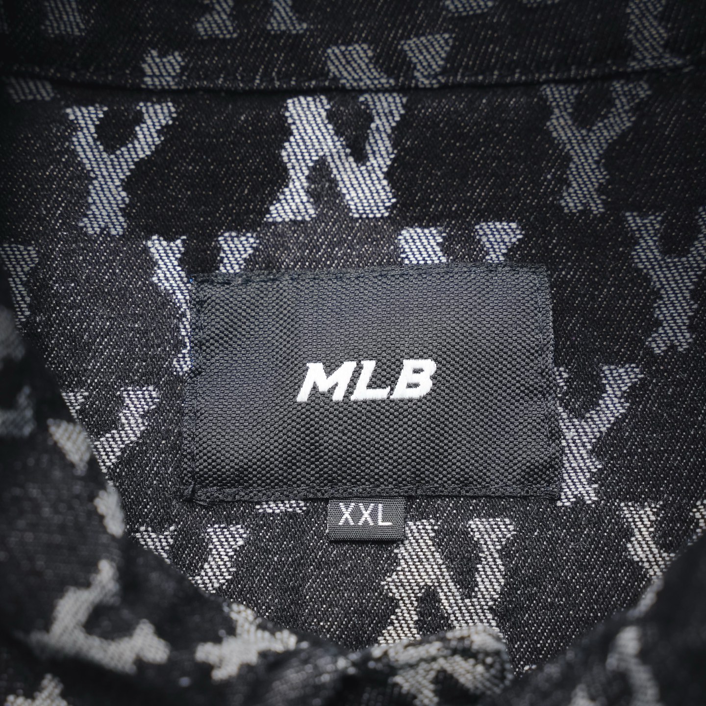 Ml embroidered denim shirts