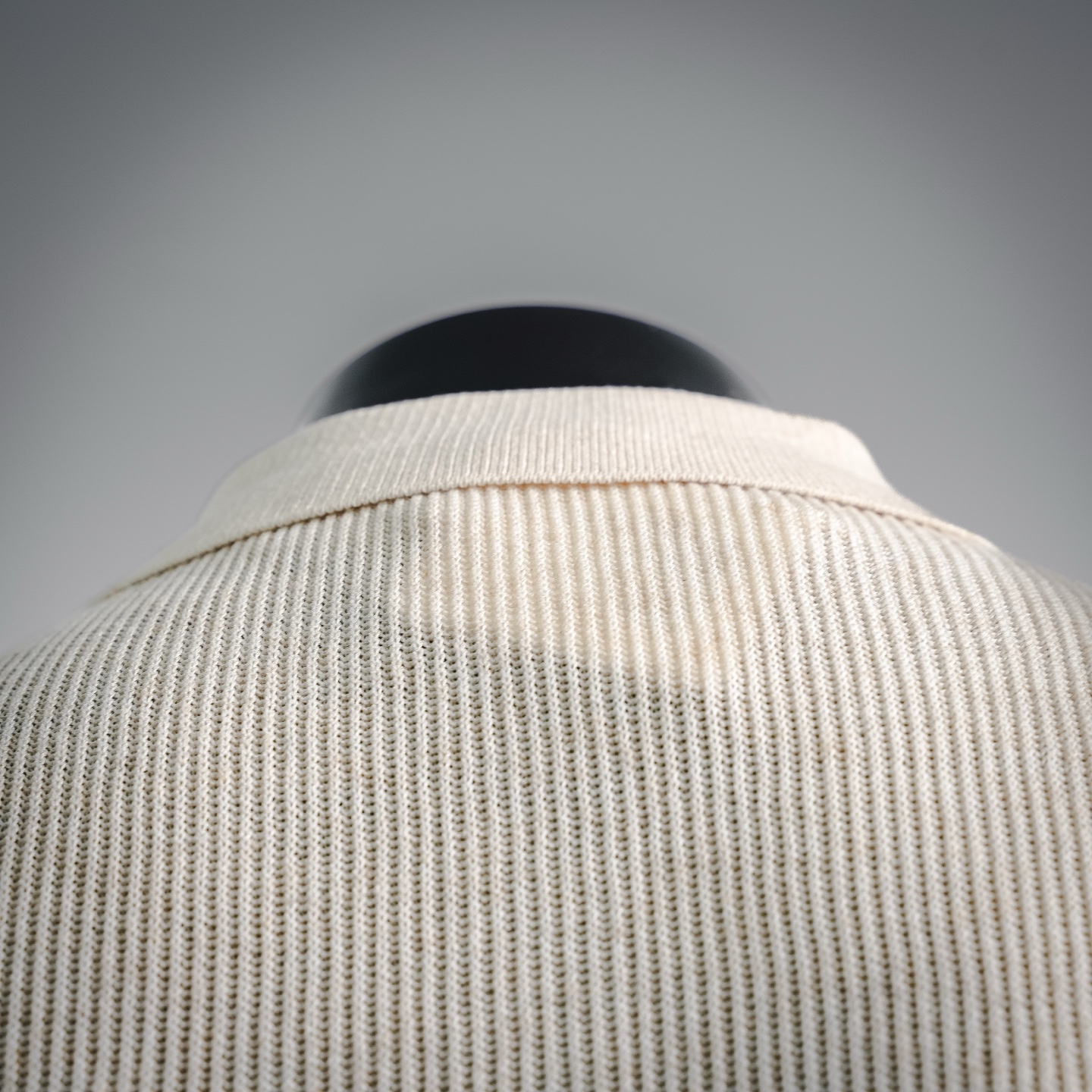 Brunello collared ribbed Polo