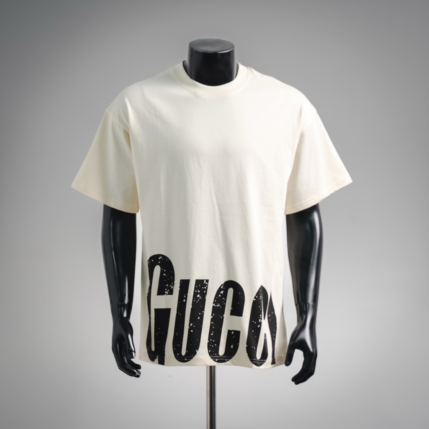 Guc letter printed t-shirt
