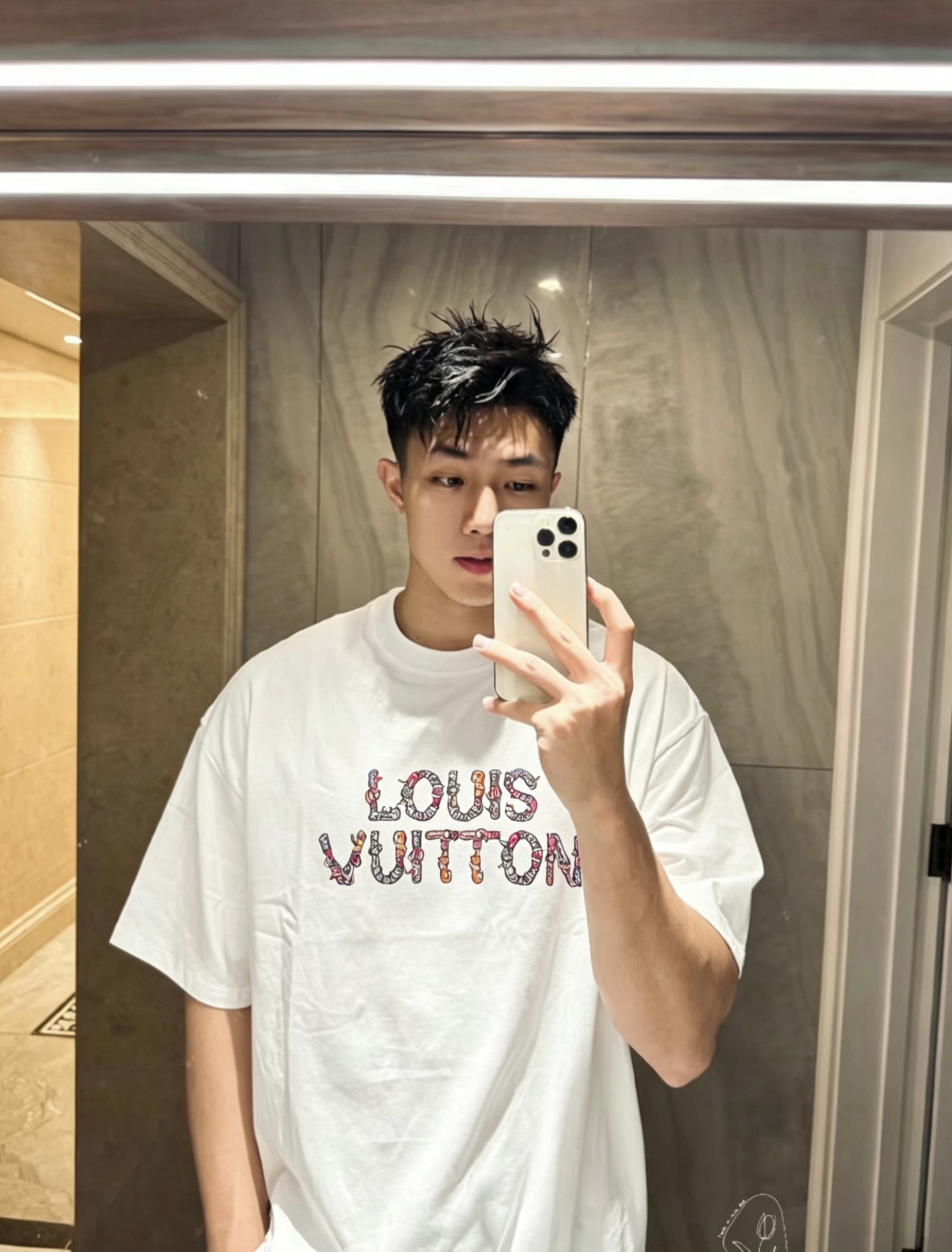 Louis print t-shirt