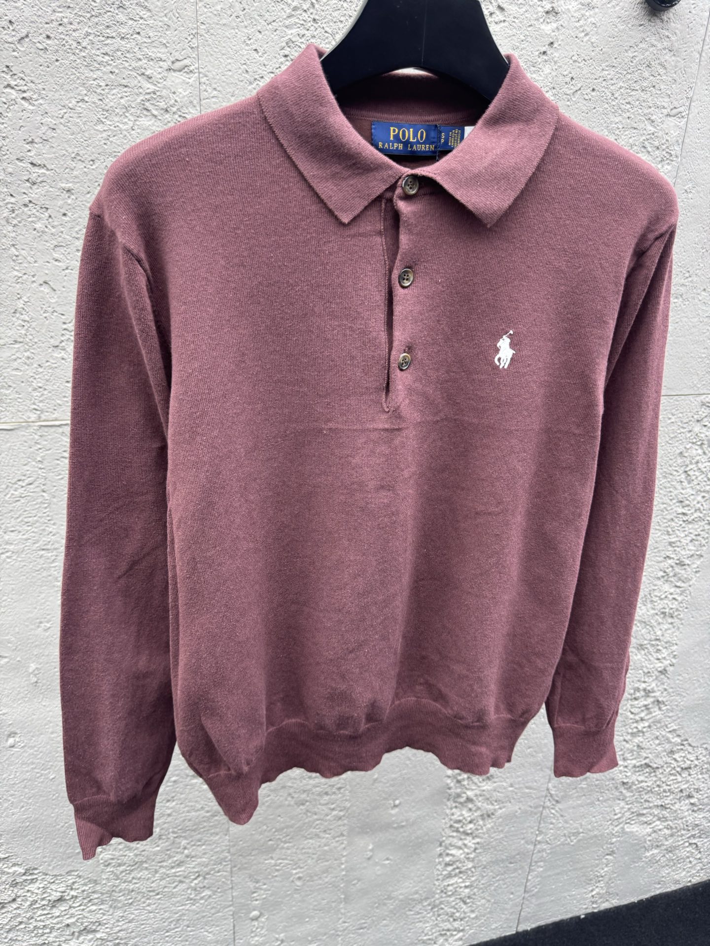 Ralph embroidered knit sweater