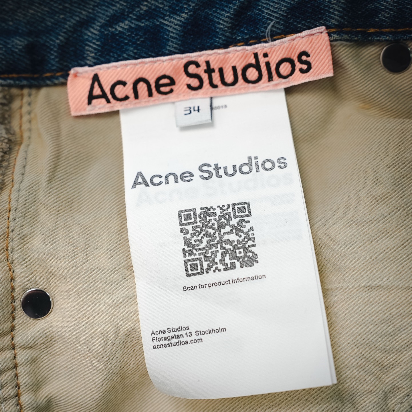 Acen rhinestone jeans