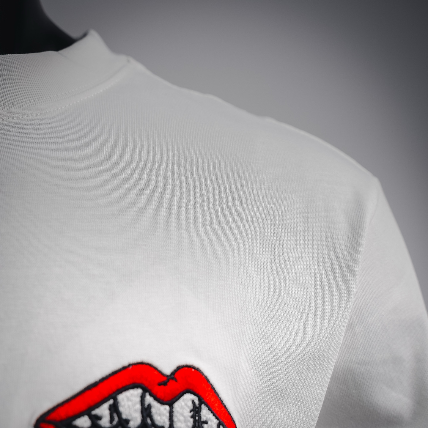 Chrome applique sweatshirt