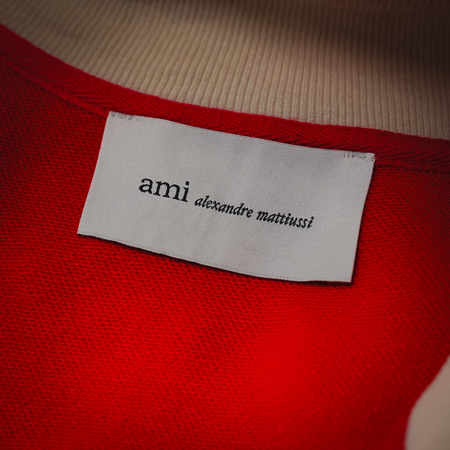 Ami contrast preppy jacket