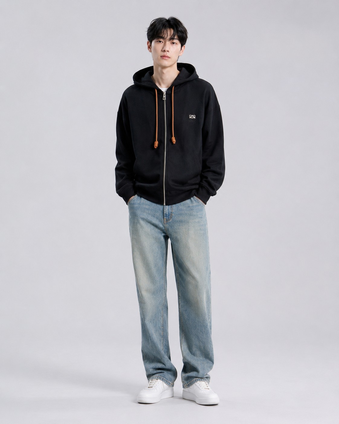 Loe casual zip-up jacket