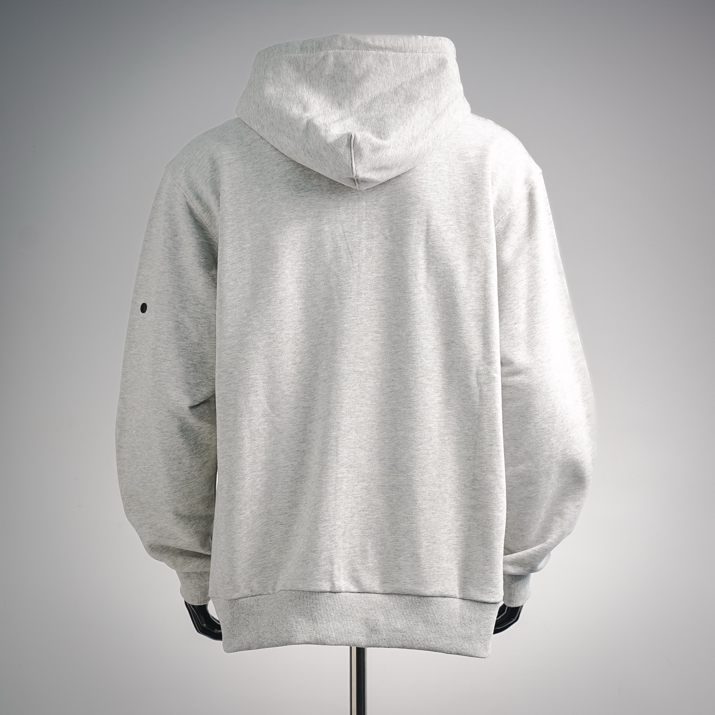 Stone zip-up cardigan hoodie