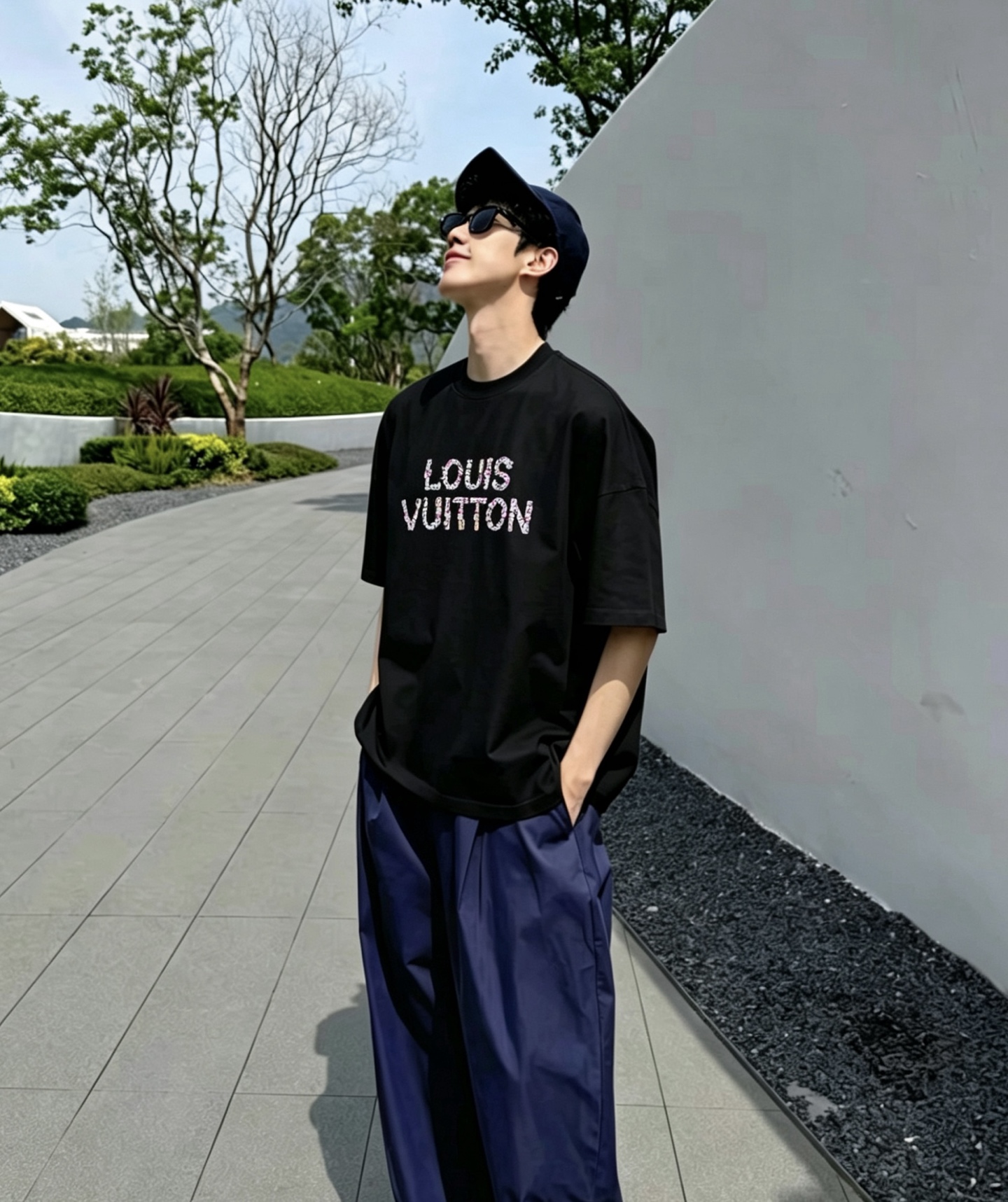 Louis print t-shirt
