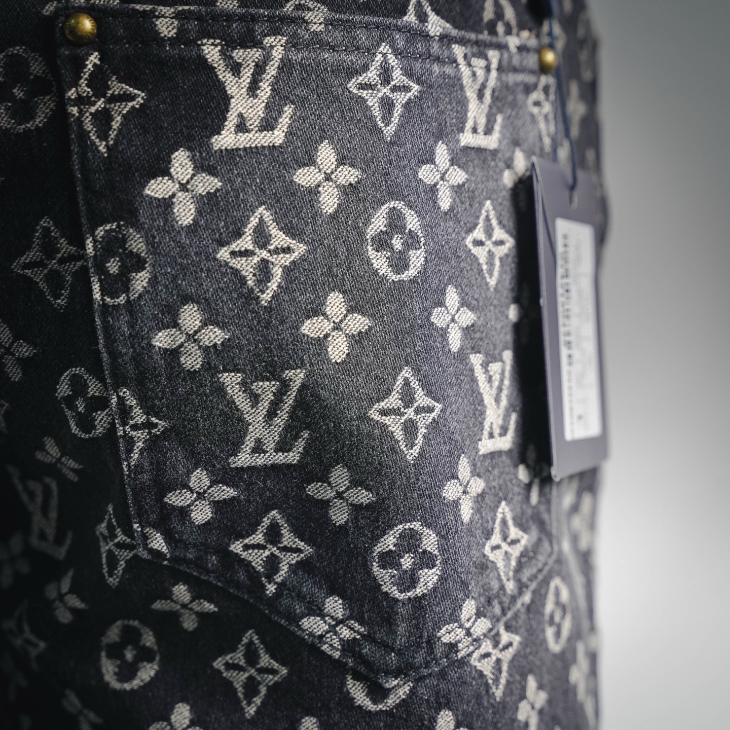 Loui print straight-leg jeans