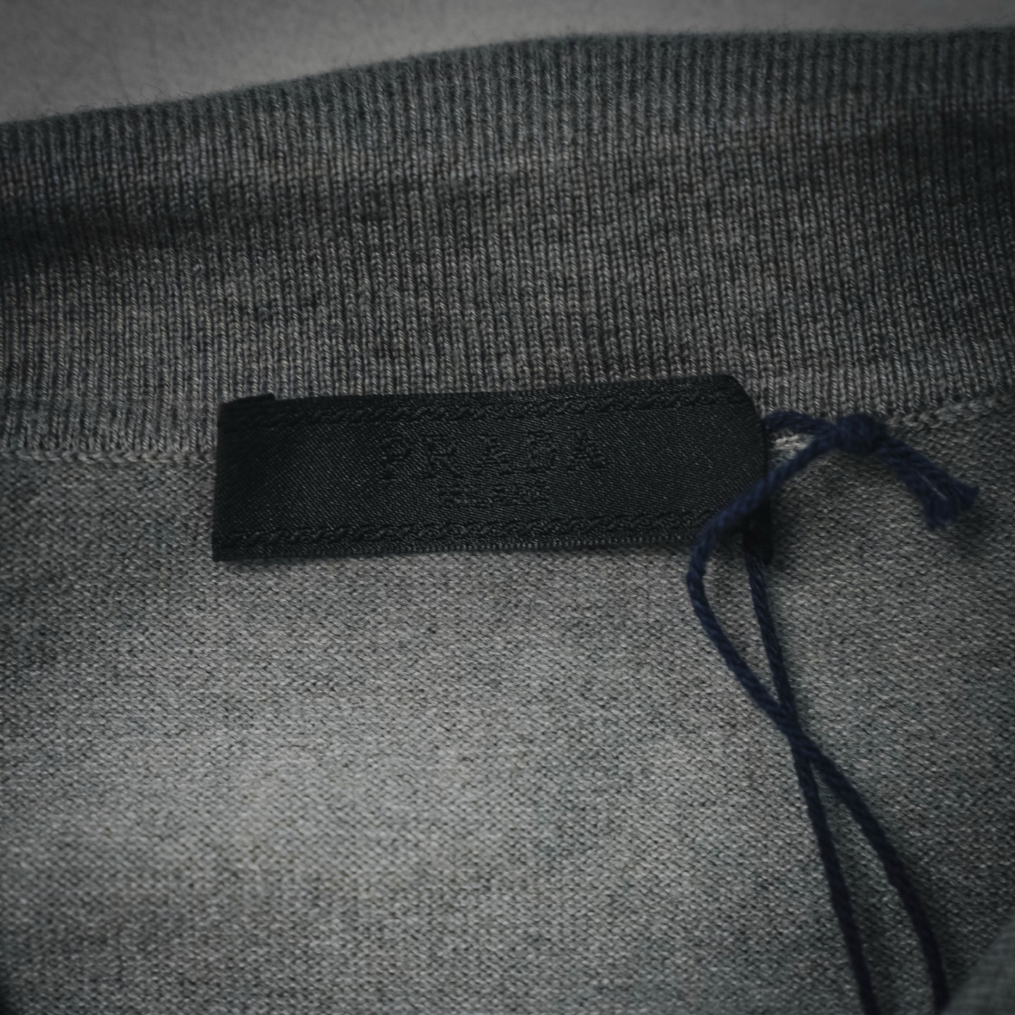 Pra embroidered zip-up Polo
