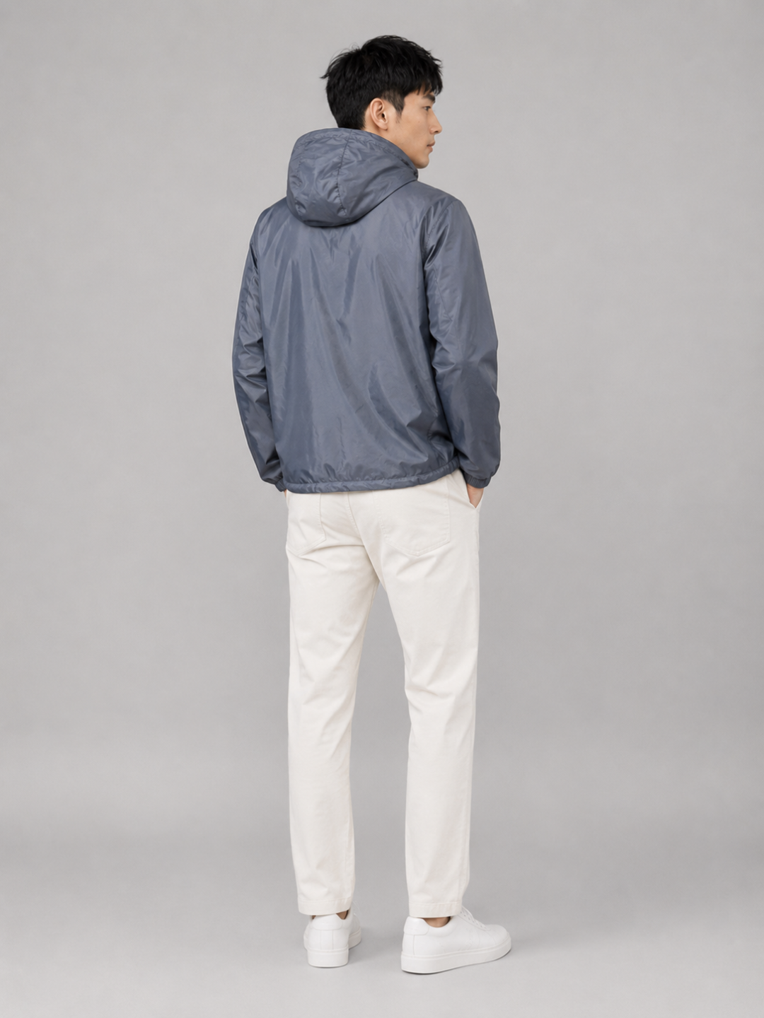 Pra reversible hooded jacket