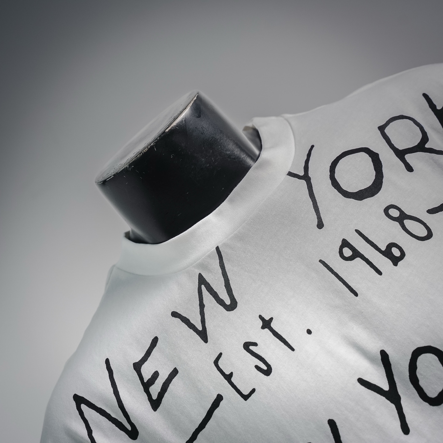 CK graffiti letter t-shirt