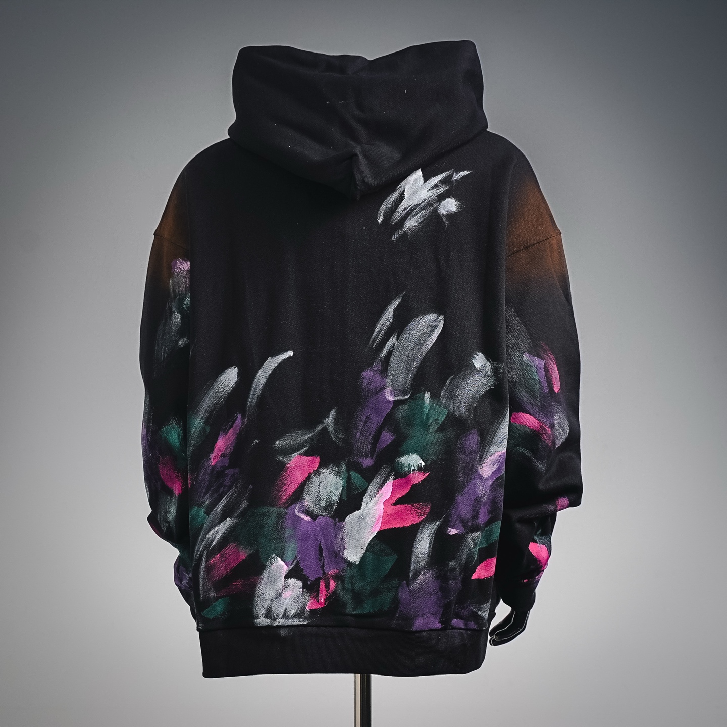 We11 graffiti-print hooded jacket