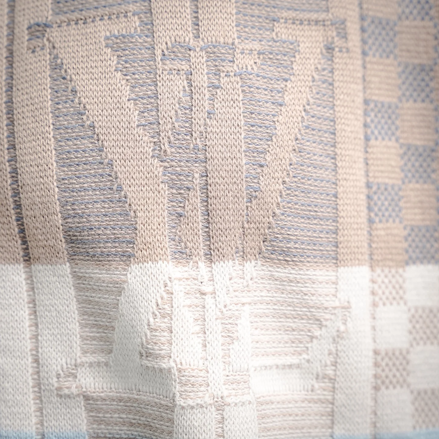 Louis jacquard knitted Polo