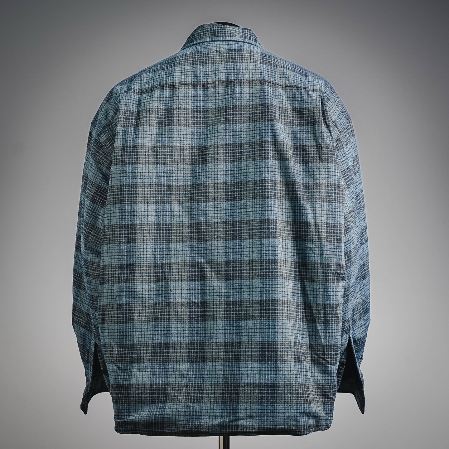 Balen plaid zip-up coat