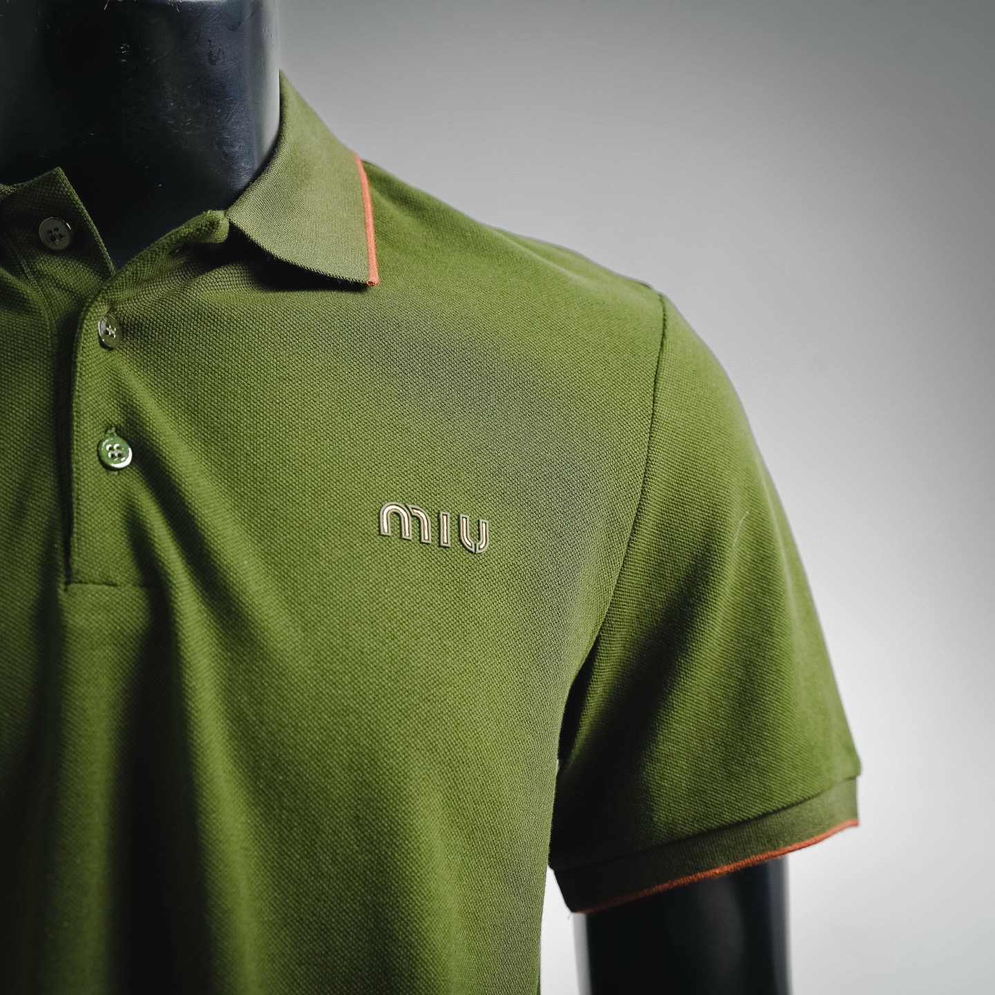Miu embroidered Polo