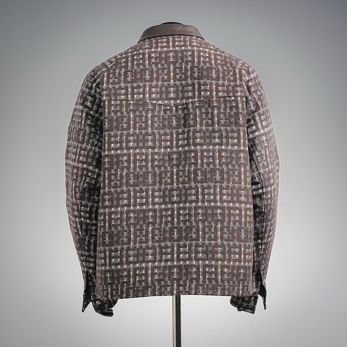 Fend monogram tweed jacket
