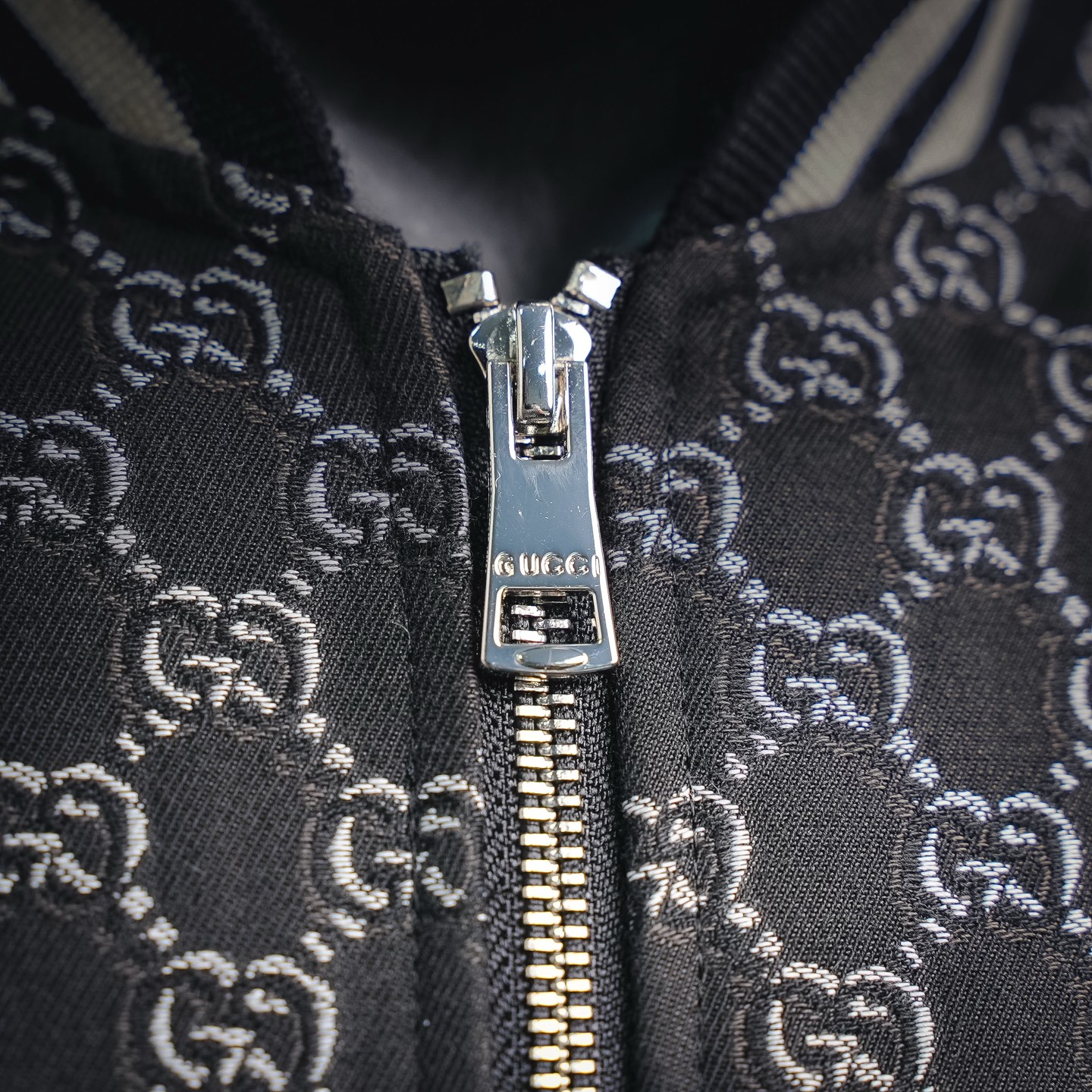 Guc all-over jacquard jacket