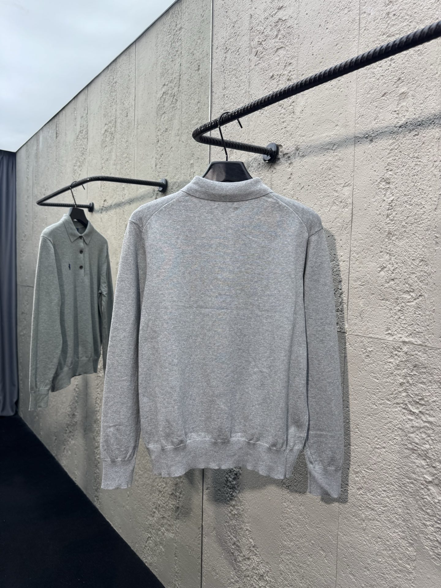 Ralph embroidered knit sweater
