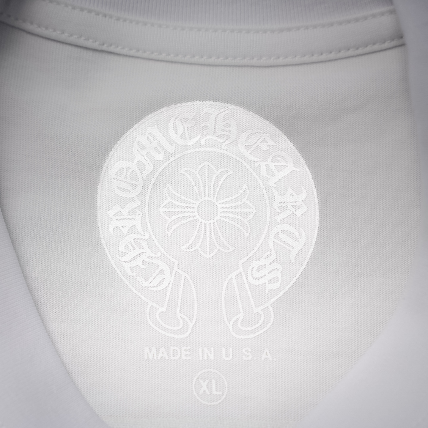 Chrome print t-shirt