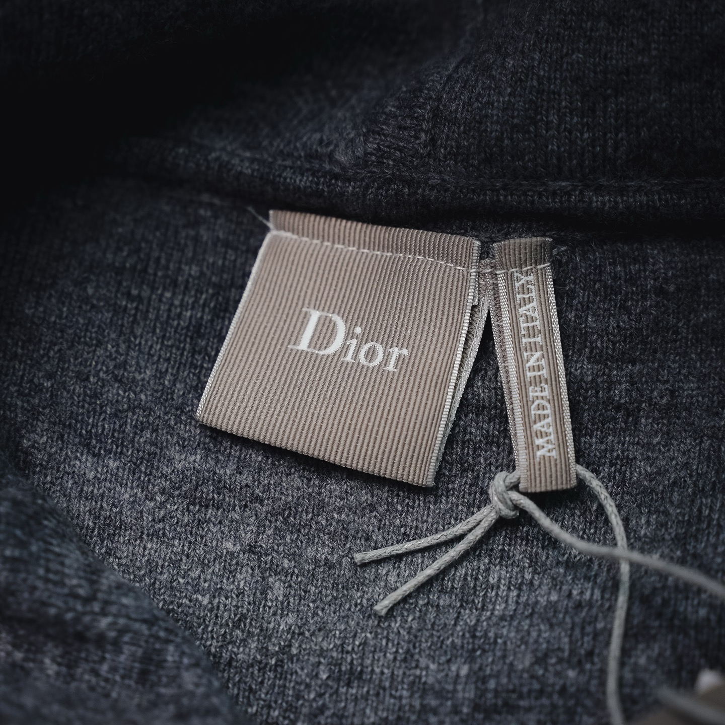 CD all-over jacquard coat