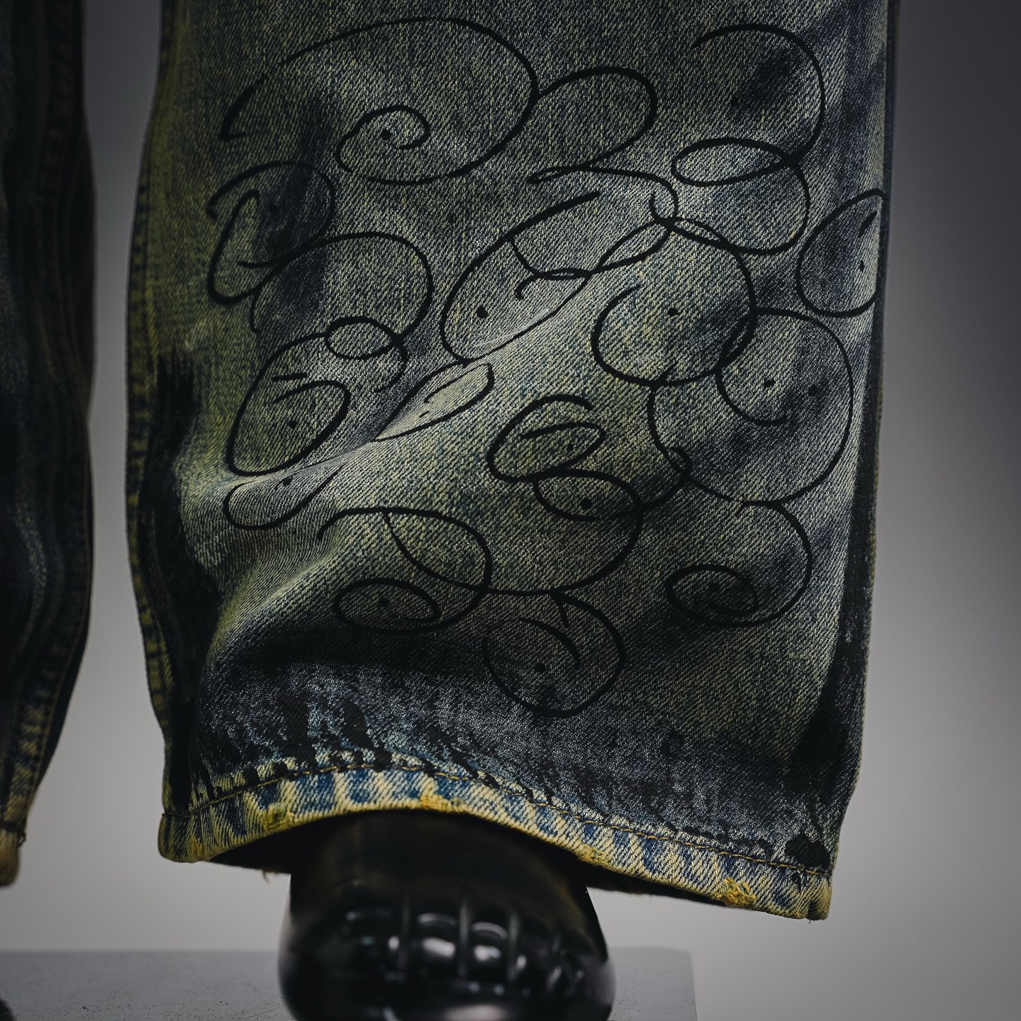 Balen graffiti baggy jeans