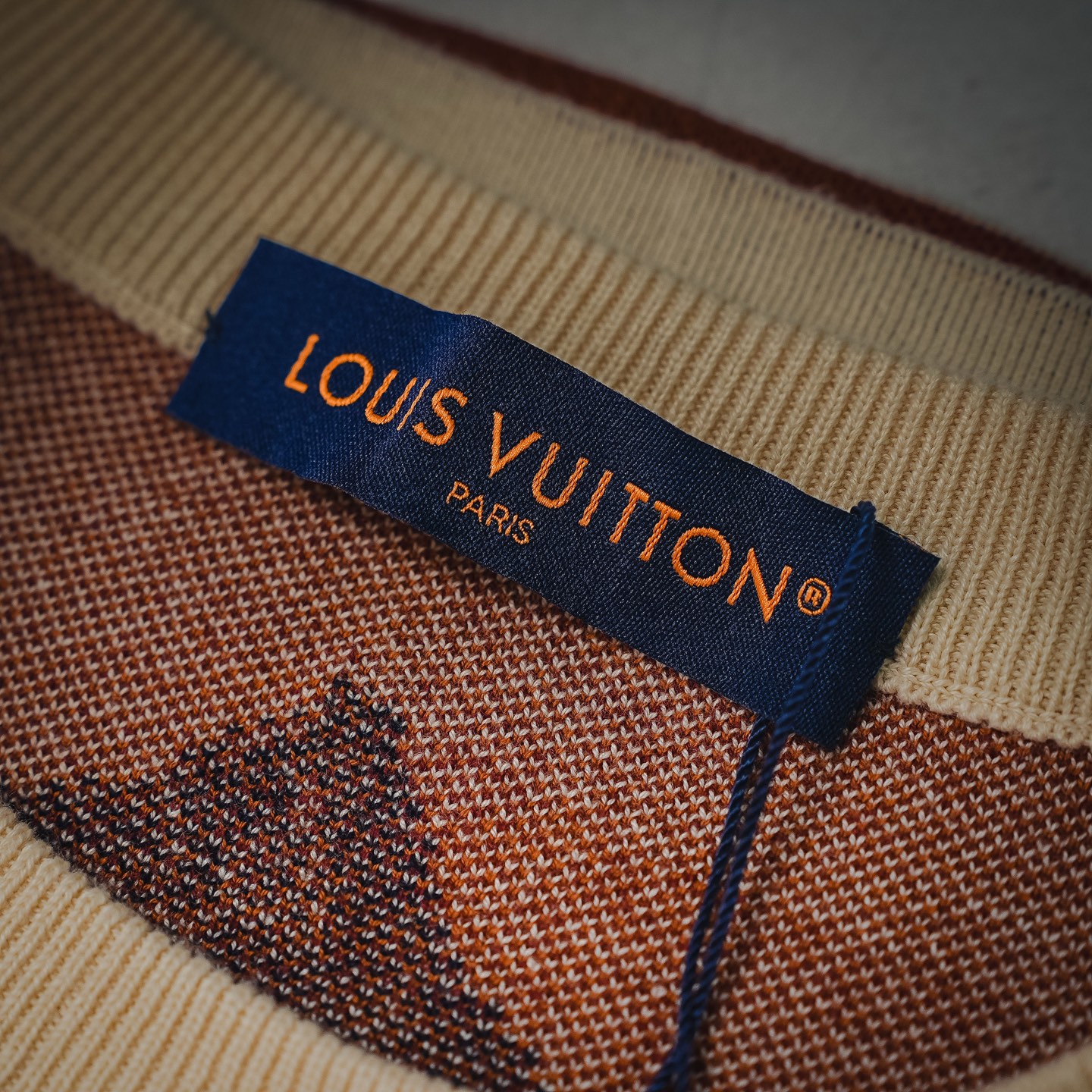 Louis letter jacquard t-shirt