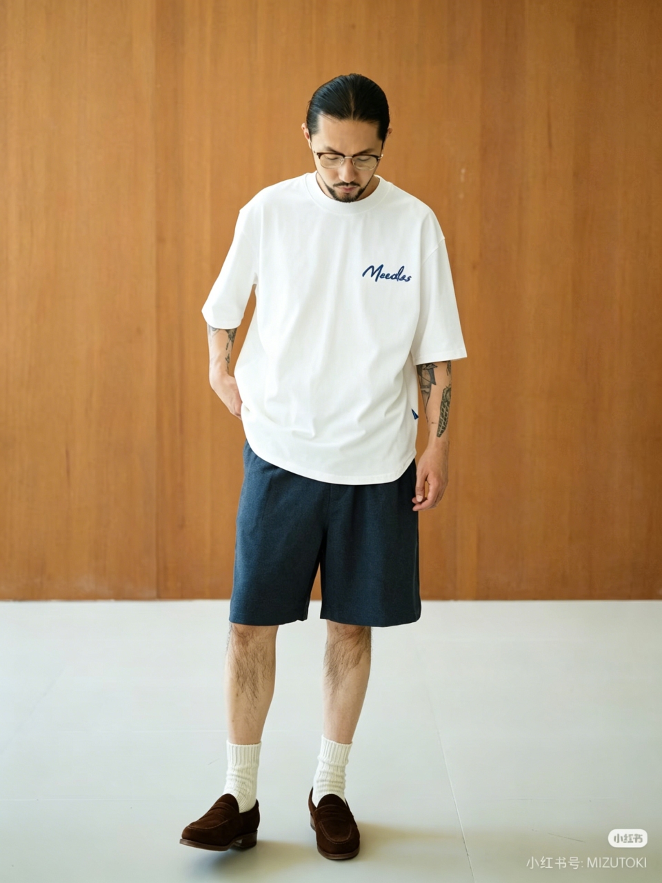Mon gradient embroidered t-shirt