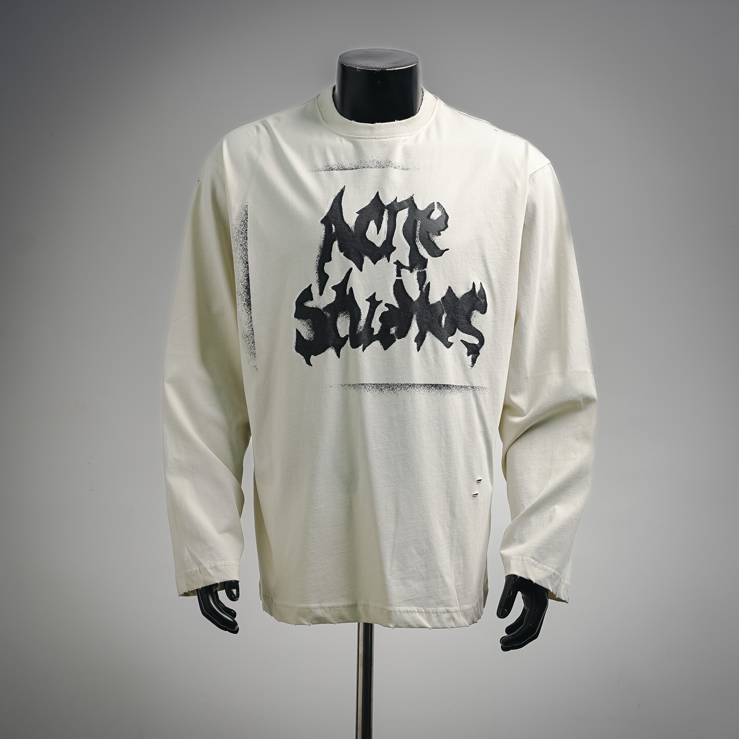 Acne letter printed sweatshirt