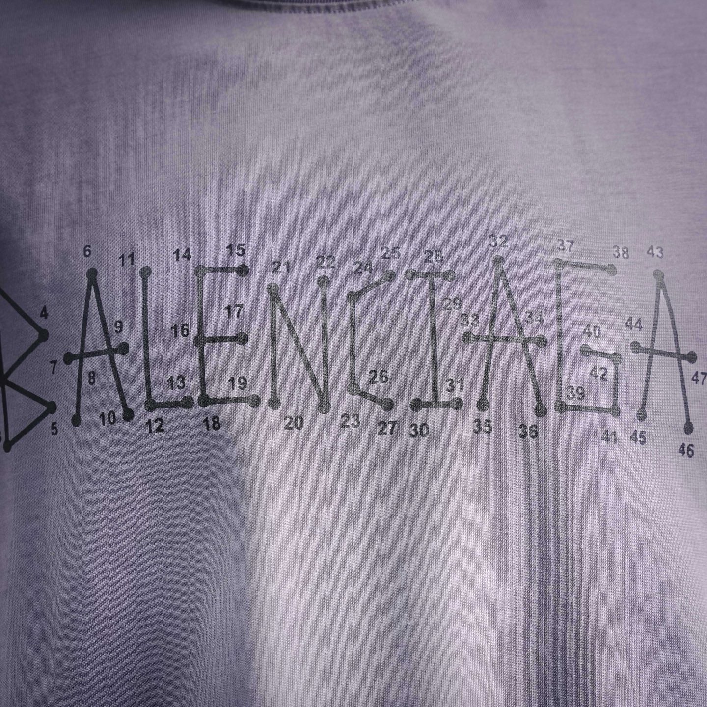 Balen ripped washed t-shirt